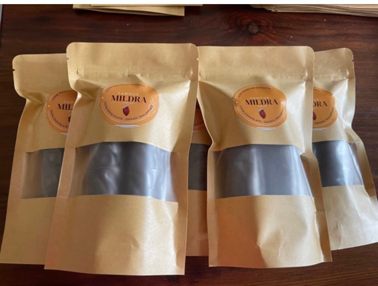 100% Tableya Chocolate from Davao Philippines 18 per pack