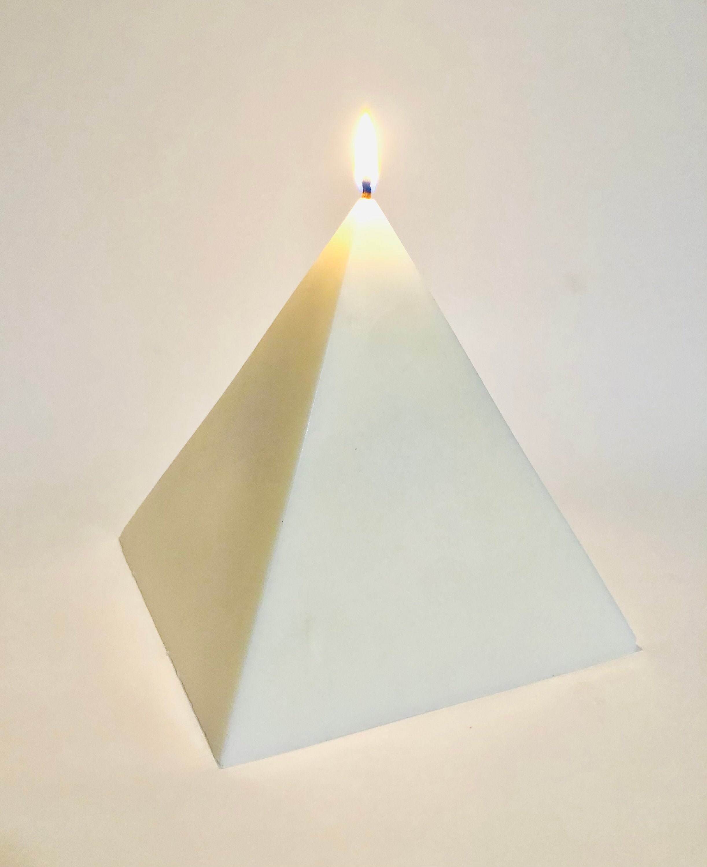 Pyramid Candle Handmade 40 Oz Soy Candle Etsy