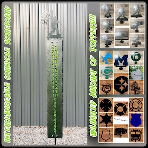 Marcador de Cornhole, Marcador Intercambiable, Marcador Metálico, Marcador con Portavasos, Juegos de Césped, Portavasos