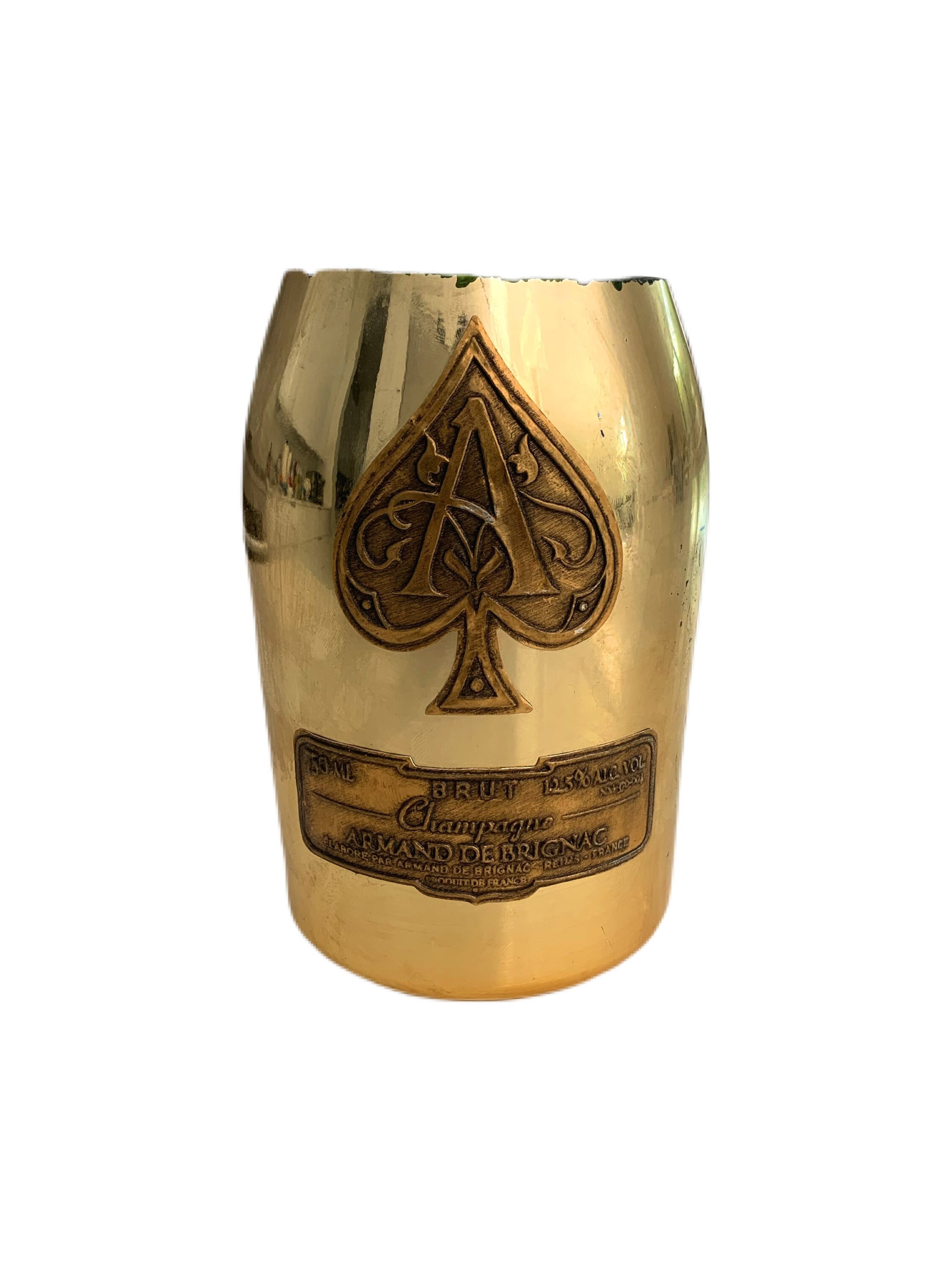 Ace of Spades Champagne Bottle into soy wax candle Unique Etsy