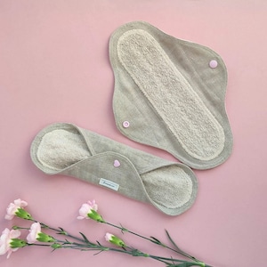 Premium LINEN Cloth Pad / Period Pad / Menstrual Pad / Sanitary Pad