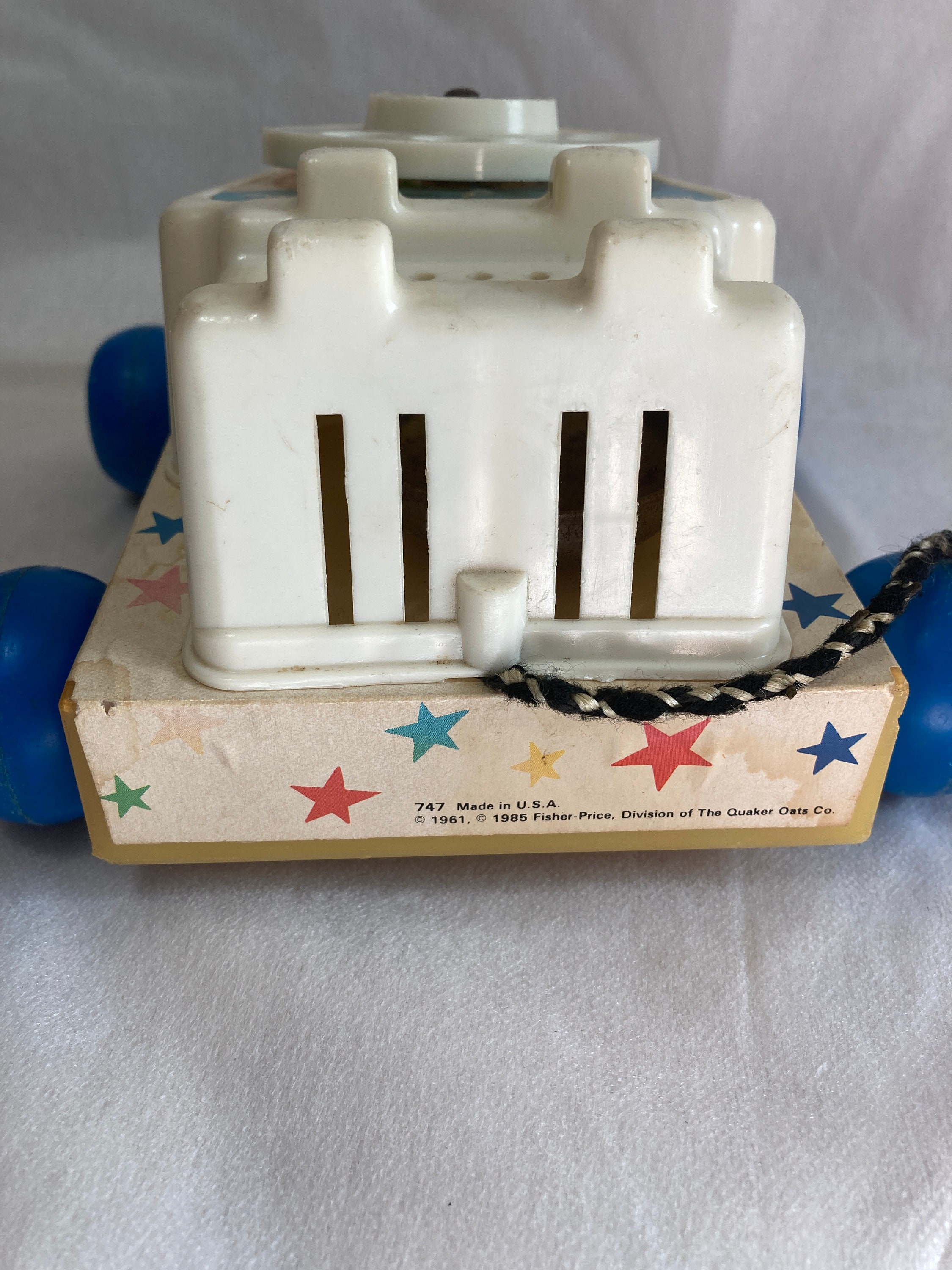 Vintage Fisher-price Chatter Telephone Pull Toy - Etsy