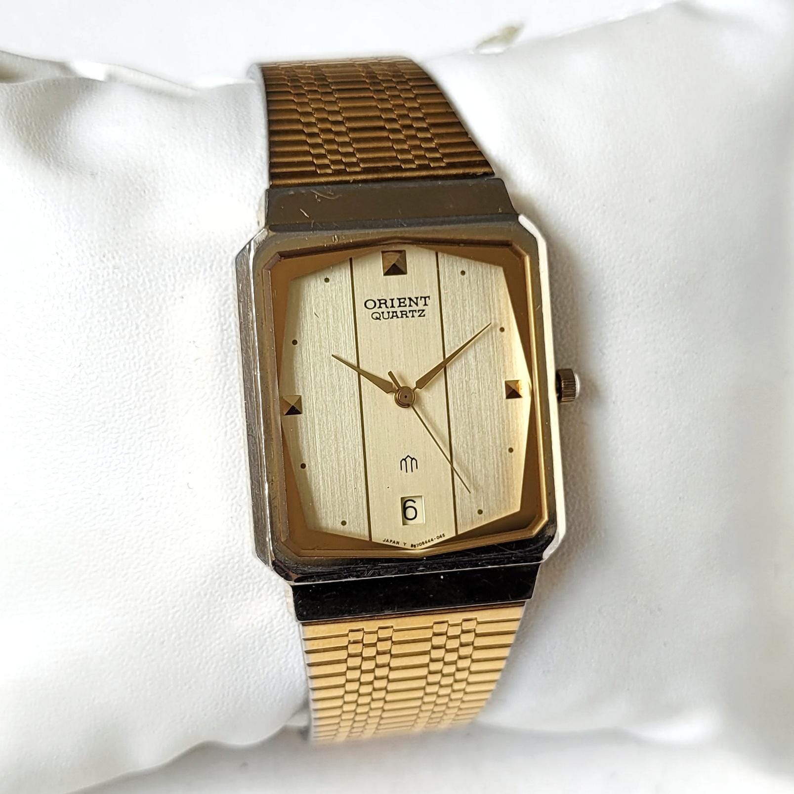 Rare Orient Tank | Quartz | Gold Plated - Etsy