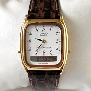 Reloj Casio vintage digital y analógico de los años 90 en muy buen estado