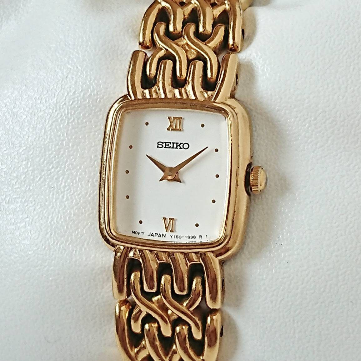 Vintage Seiko Bracelet Watch for Ladies 90s Unique - Etsy