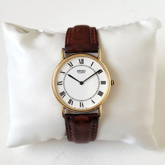 Vintage Seiko Classic Dress Watch 90s Iconic - Etsy