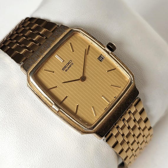 Vintage Seiko Rectangular 90s Unique - image 8