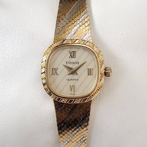 Vintage Tissot Two Tone Gold 90er Jahre Unikat