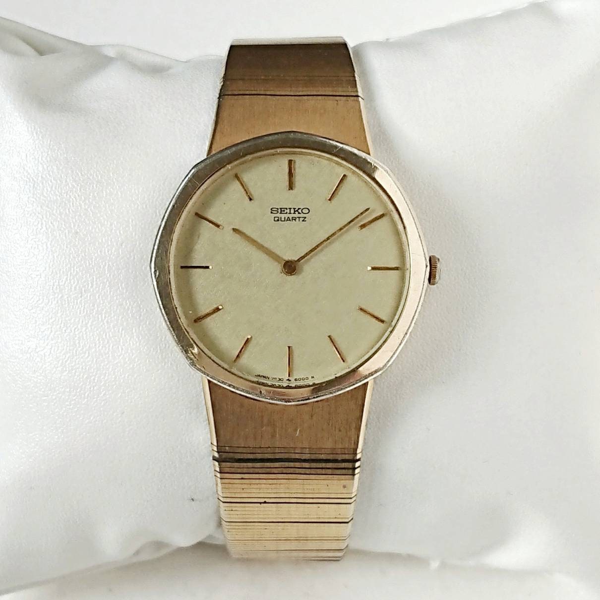 Vintage Seiko Gold 90s Extraordinary - Etsy