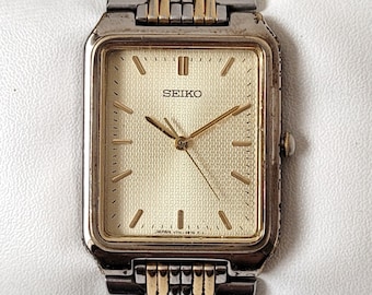 Vintage Seiko Tank 90s Unique