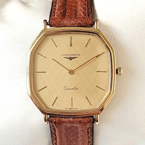Vintage Longines Multigonal Slim 80s Unique