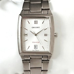 Vintage Orient Tonneau Titanium 90er Jahre Ultra Rare