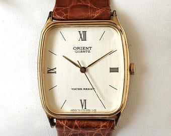 Vintage Orient Rectangular 90s Unique