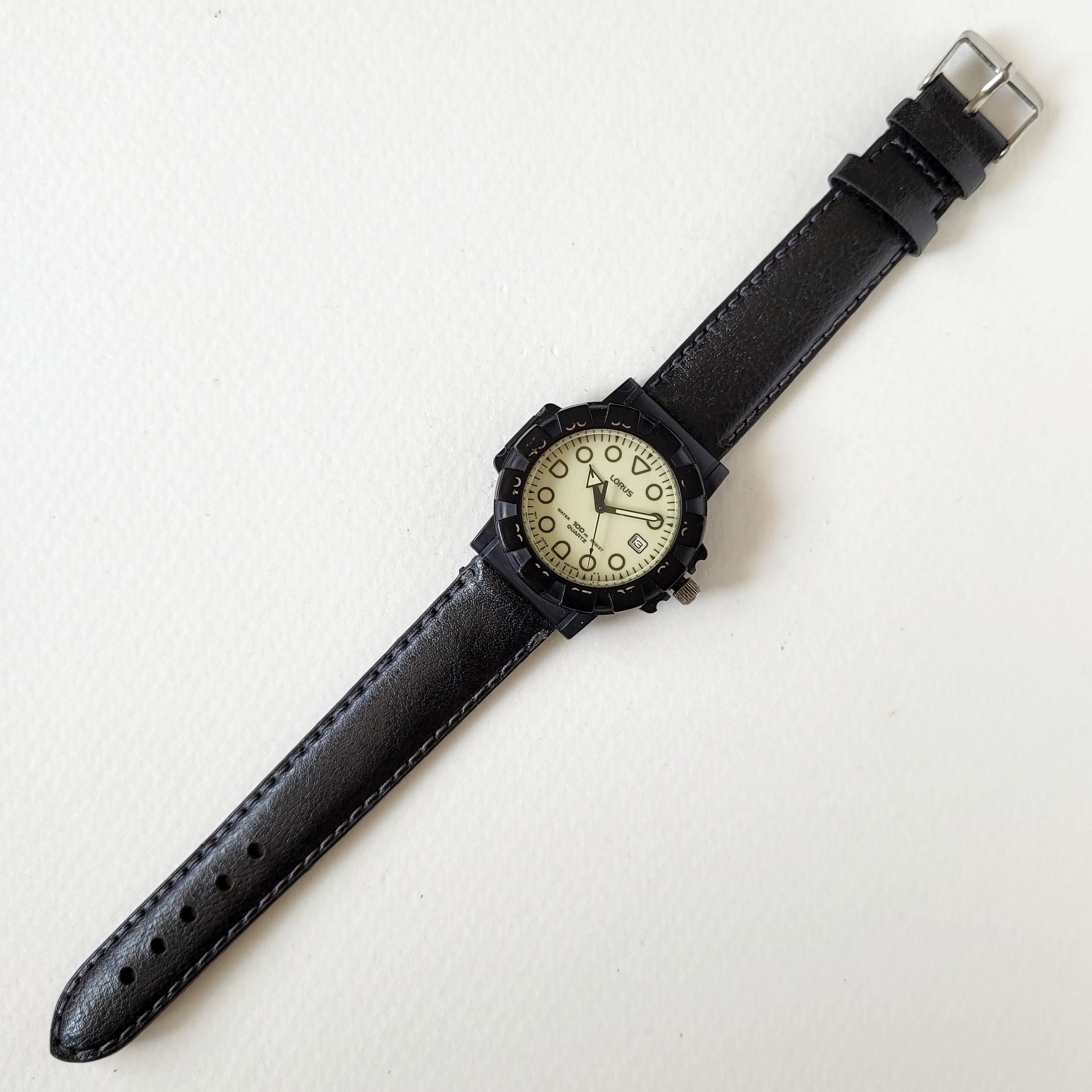 Vintage Lorus Divers by Seiko 90s With Phosphorus Dial 