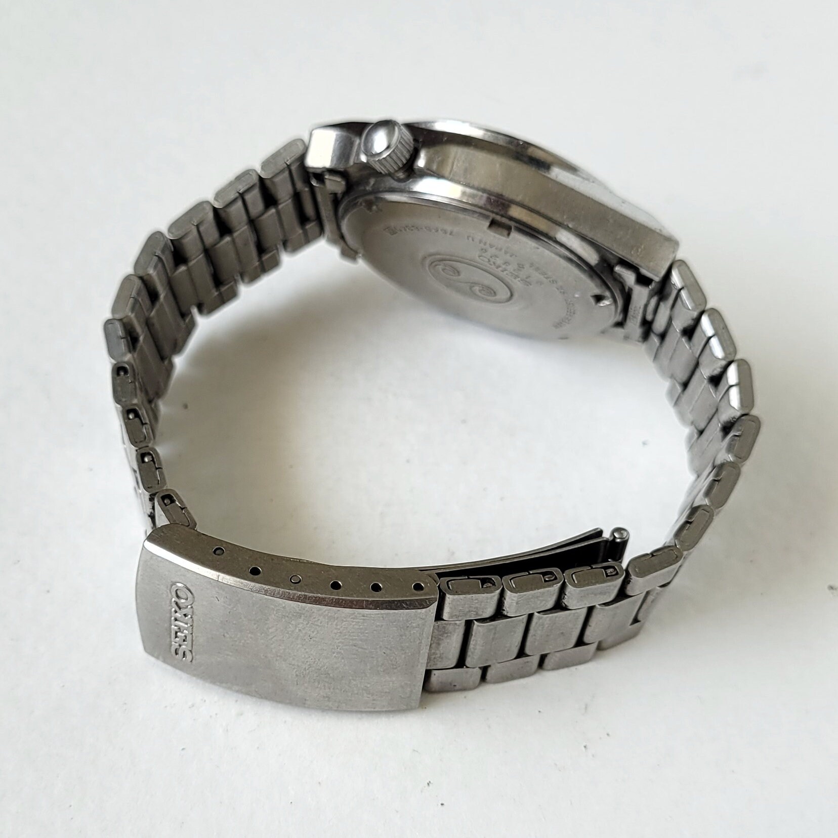 Vintage Seiko Silverwave White 90s Ultra Rare - Etsy