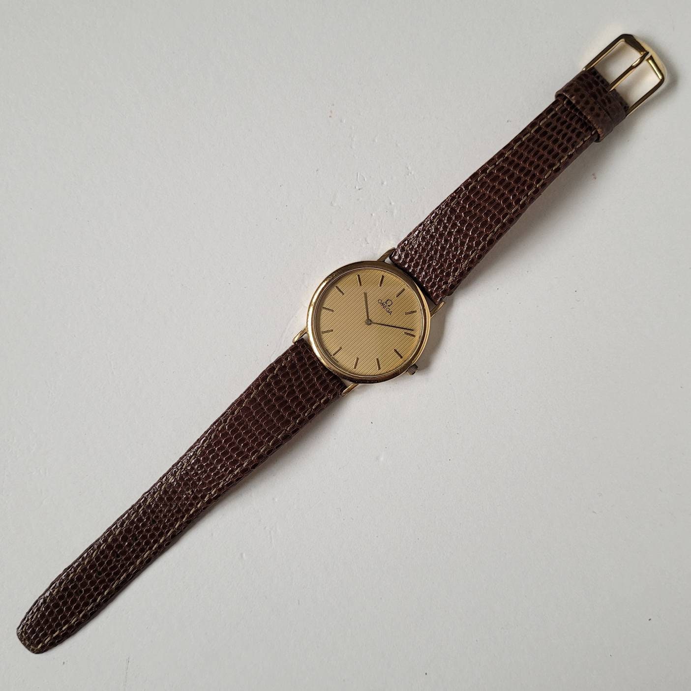 Vintage Omega De Ville 80s Timeless Classic Etsy