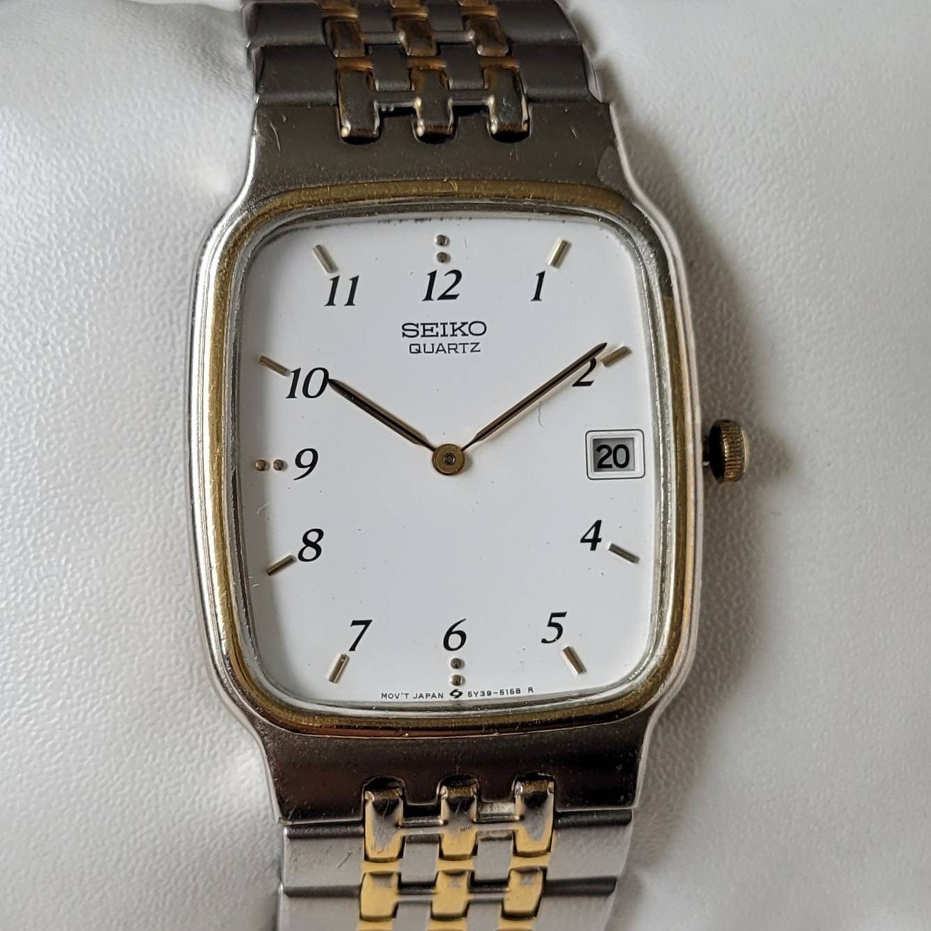 90s Vintage seiko tank watch 腕時計 タンク y2k Vintage Seiko Tank 90s Unique - Etsy