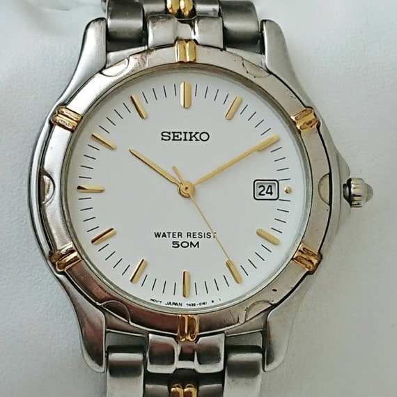 Vintage Seiko Classic Dress Watch 90s All Original Etsy Canada