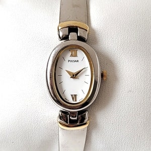 Vintage pulsarelliptische trainer voor dames van Seiko 90s Unique