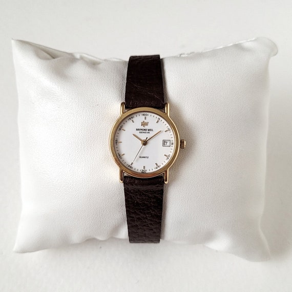 Vintage Raymond Weil Gold 90s for ladies - image 10