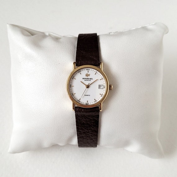 Rare Raymond Weil Dress Watch | Quartz | Gold Plated With Leather
