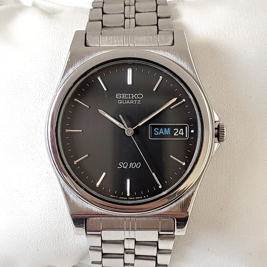 Vintage Seiko SQ100 80s All Original Etsy UK
