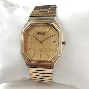 Vintage Seiko SQ Gold 80s All Original - Etsy