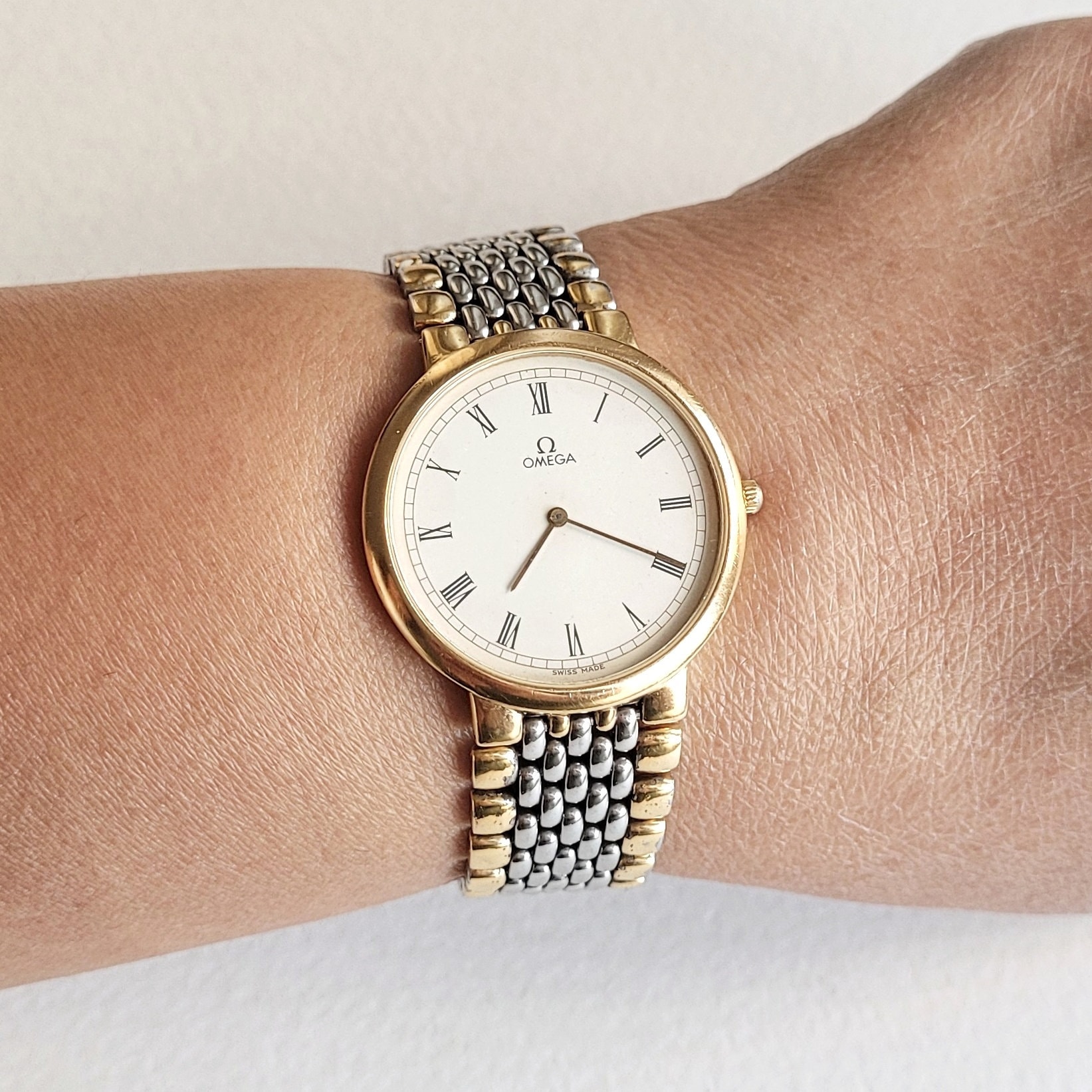 Vintage Omega Classic 90s Timeless - Etsy