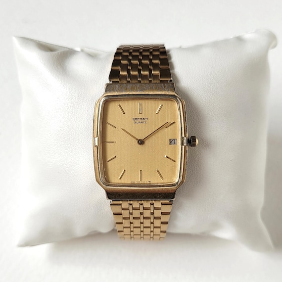 Vintage Seiko Rectangular 90s Unique - image 10