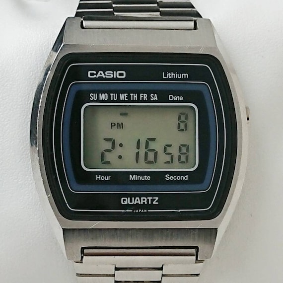 casio lithium watch