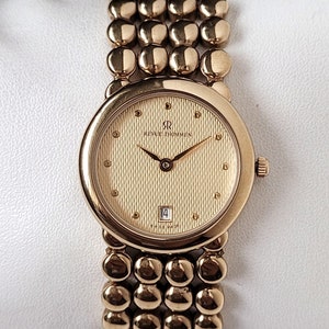 Vintage Revue Thommen Oro 90s Único