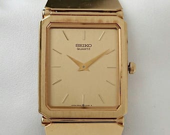 SEIKO スクエア 80s ヴィンテージ　9021 腕時計　レトロ　ウォッチ 現在、この商品の在庫はありません - Etsy
