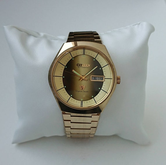 Buy Vintage Citizen Crystal 7 70s Unused Online in India - Etsy