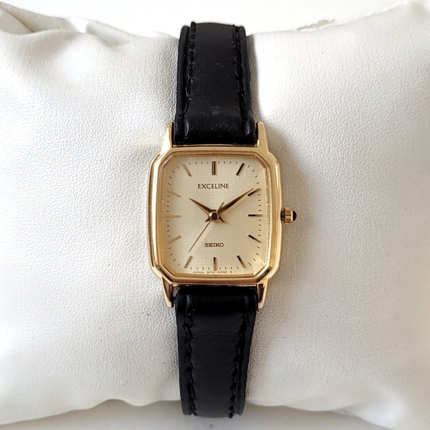80s Vintage Seiko Exceline tank ローマンタンク Vintage Seiko Exceline Tank for Ladies 90s Unique - Etsy