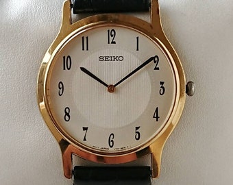 Vintage Seiko Gold 90s Ultra Rare
