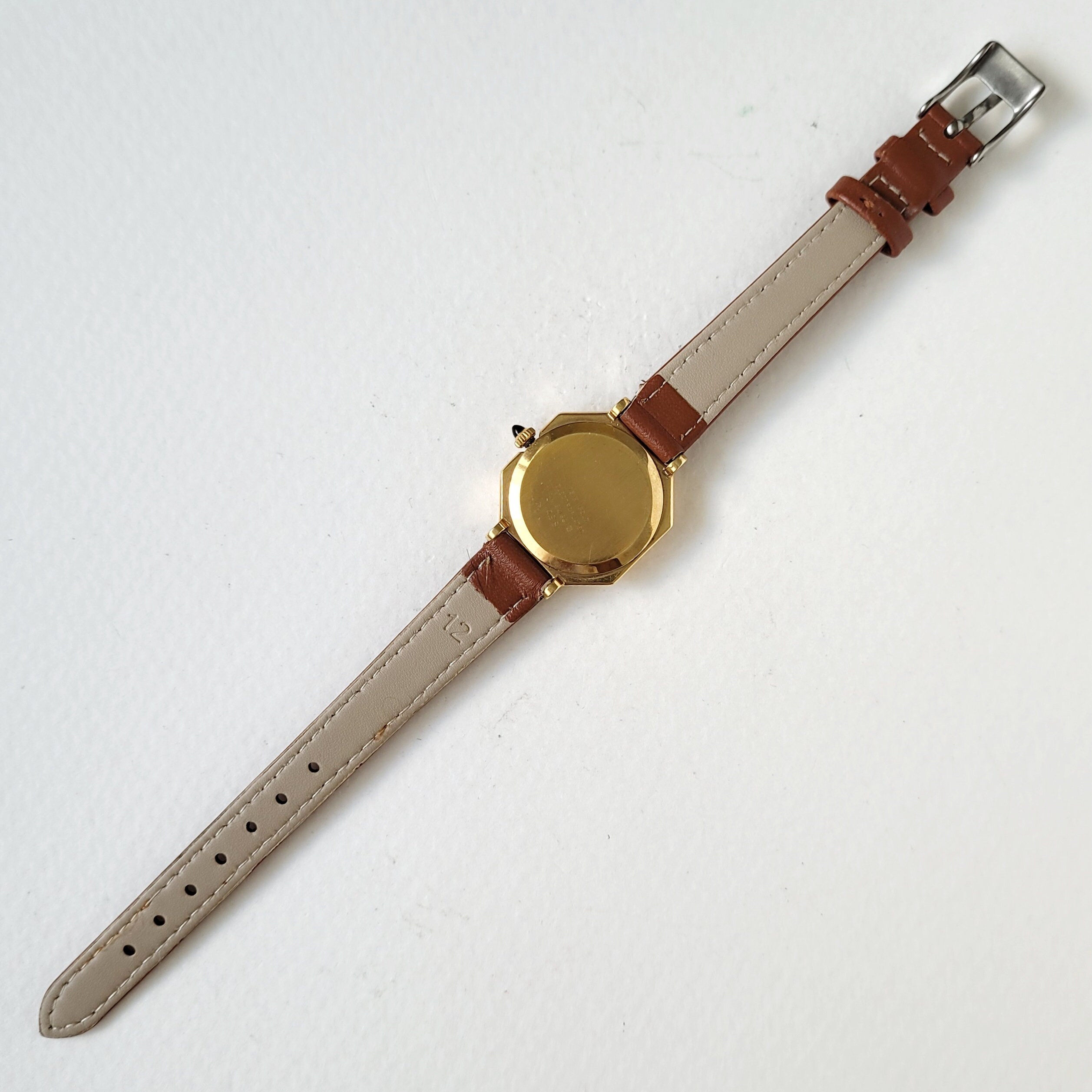 Rare Catena Octagonal | Manual Winding |swiss Made | Gold Plated