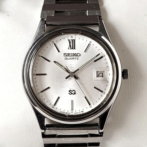 Vintage Seiko SQ 80s Unique - Etsy Vintage Seiko SQ 80s Unique - Etsy