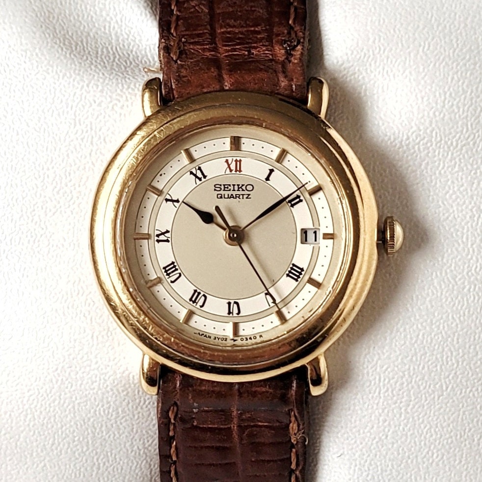 Vintage Seiko for Ladies 90s Unique - Etsy display picture 2