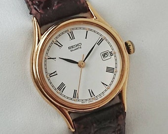 Vintage Seiko Classic Dress Watch 90s Ultra Rare - Etsy Australia