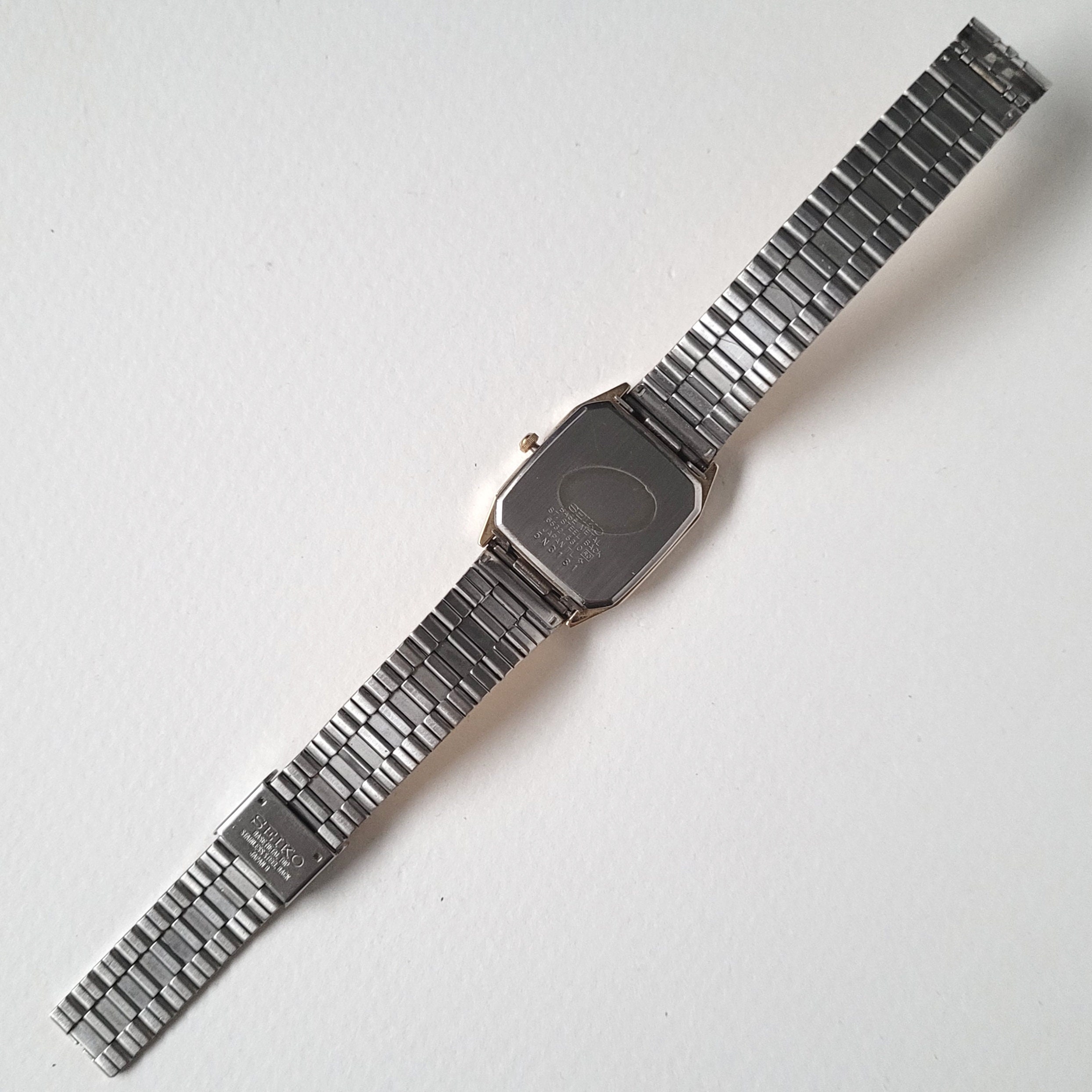 Vintage Seiko Tank 90s All Original - Etsy Vintage Seiko Tank 90s All Original - Etsy
