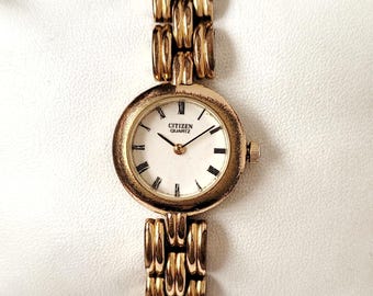 Vintage Citizen Minimalist Style for ladies 90s
