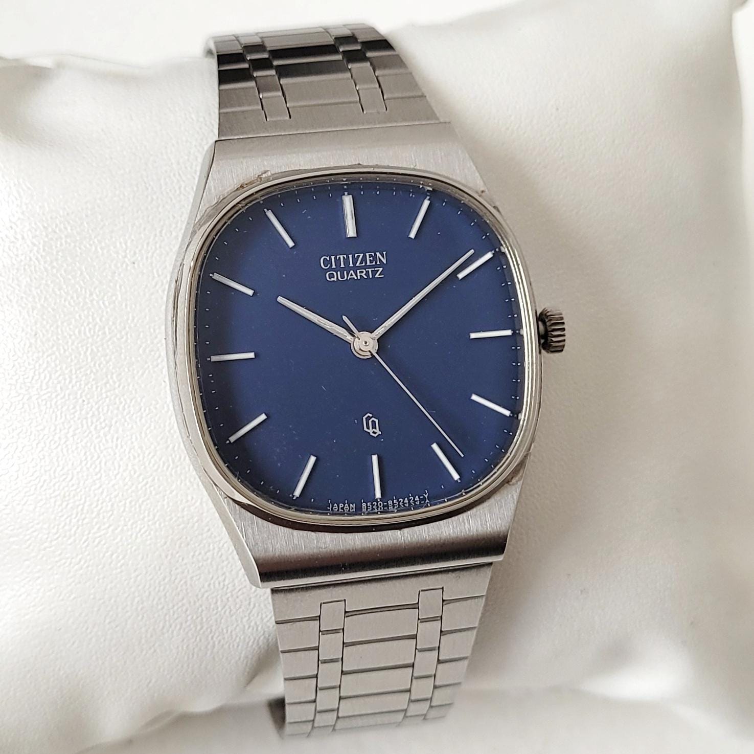 Vintage Citizen Blue 80s All Original - Etsy