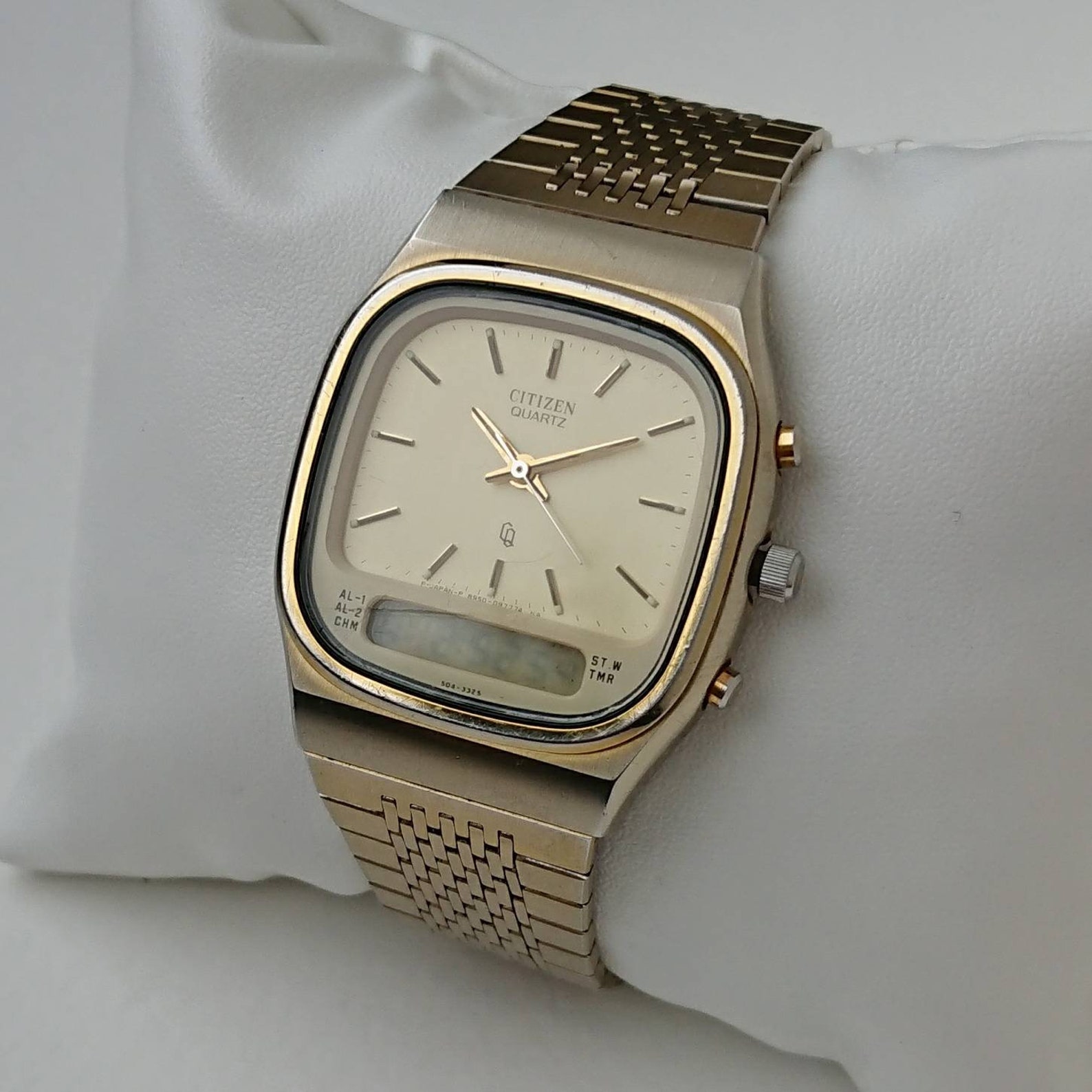 Vintage Citizen Analogue & Digital Watch 80s Etsy