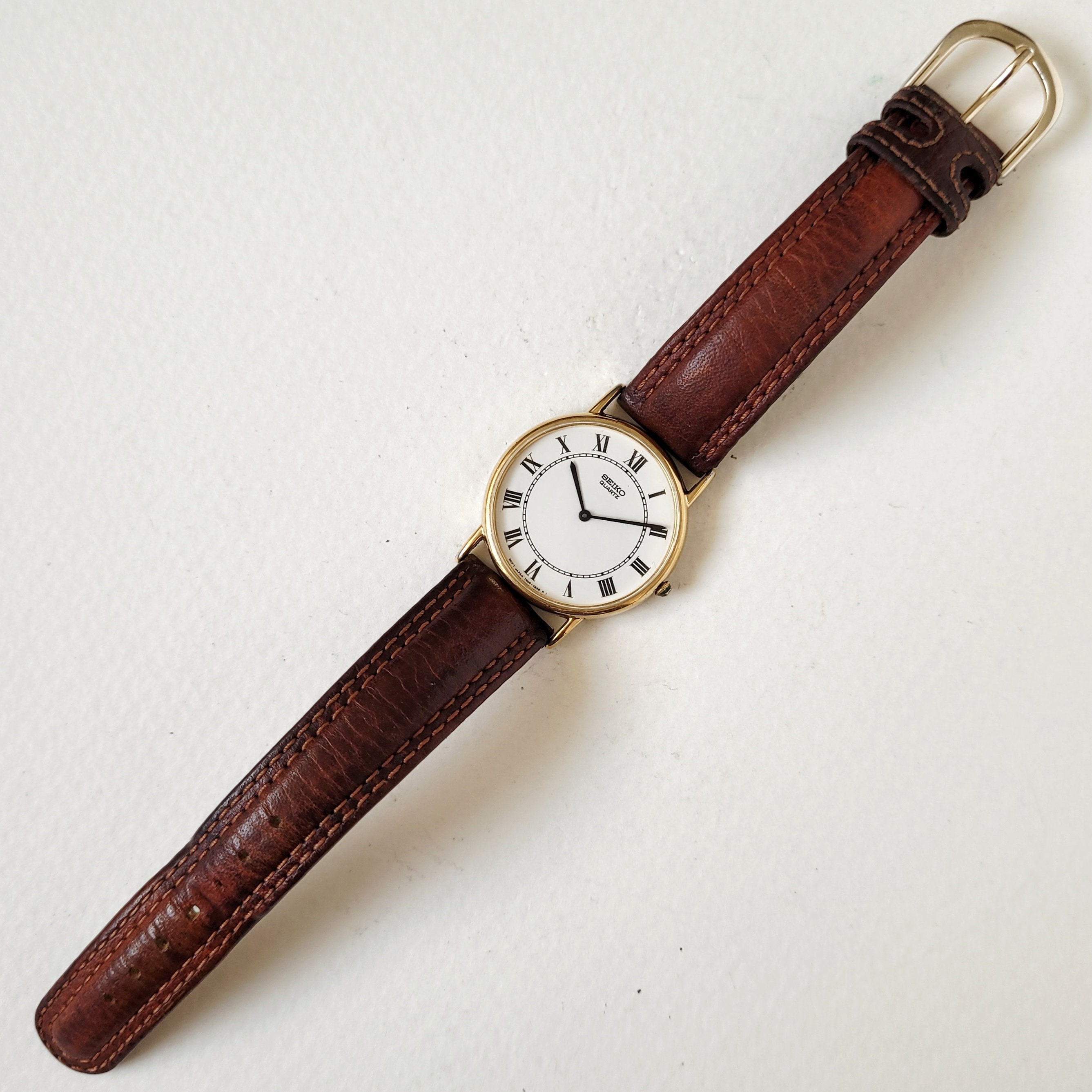 Vintage Seiko Classic Dress Watch 90s Iconic - Etsy
