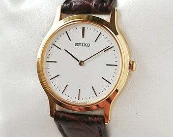 Vintage Seiko Gold Classic Dress Watch 90s All Original - Etsy Australia