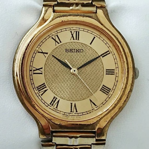 Buy Vintage Seiko Gold 80s All Original Unique Online in India - Etsy