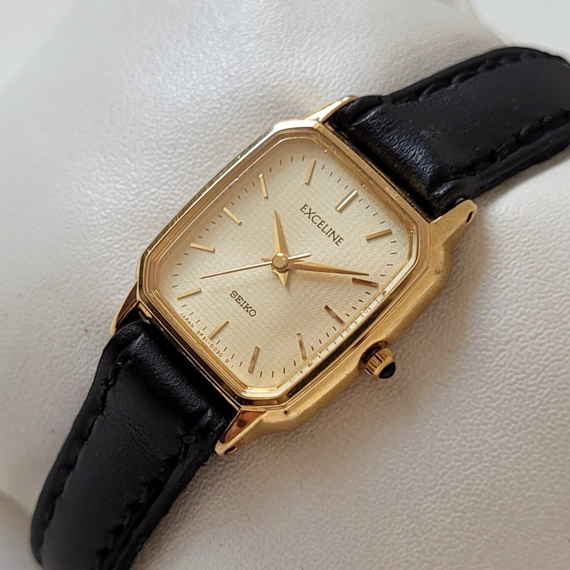 Vintage Seiko Exceline Tank for Ladies 90s Unique - Etsy