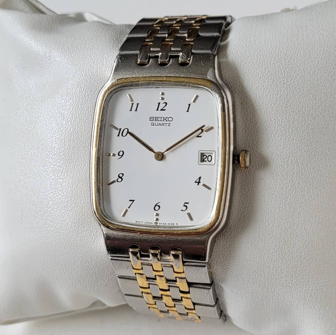 Vintage seiko tank セイコー 2628-5110 スクエア Ultra Rare SEIKO Tank Sub Second Reference 2628-5110 Rare
