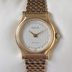 Reloj clásico Tissot vintage de los años 90, único