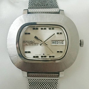 Reloj Seiko LM Lord Matic vintage de los años 70, totalmente original